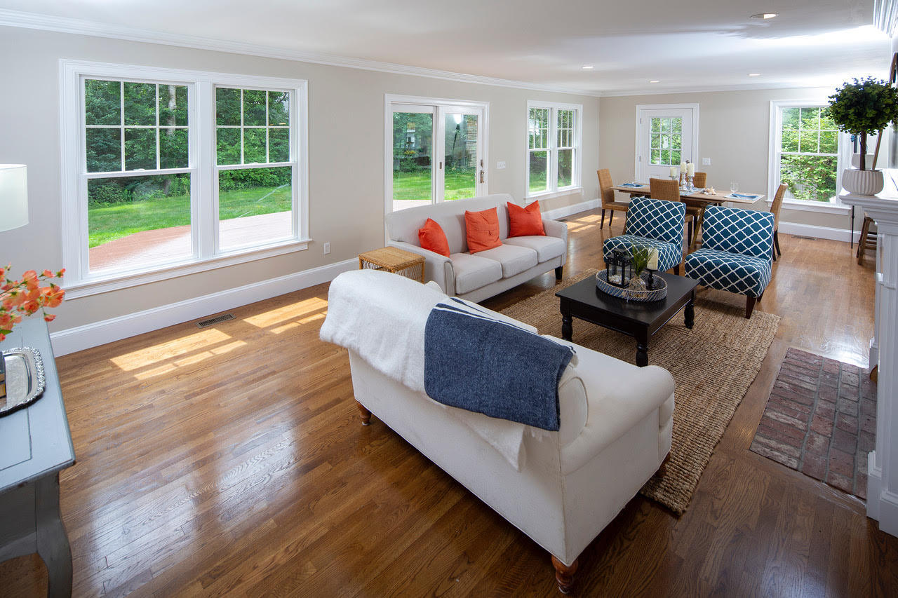 68 Riverview Drive Chatham, MA 02633 - Photo 15 of 27 Family room to backyard