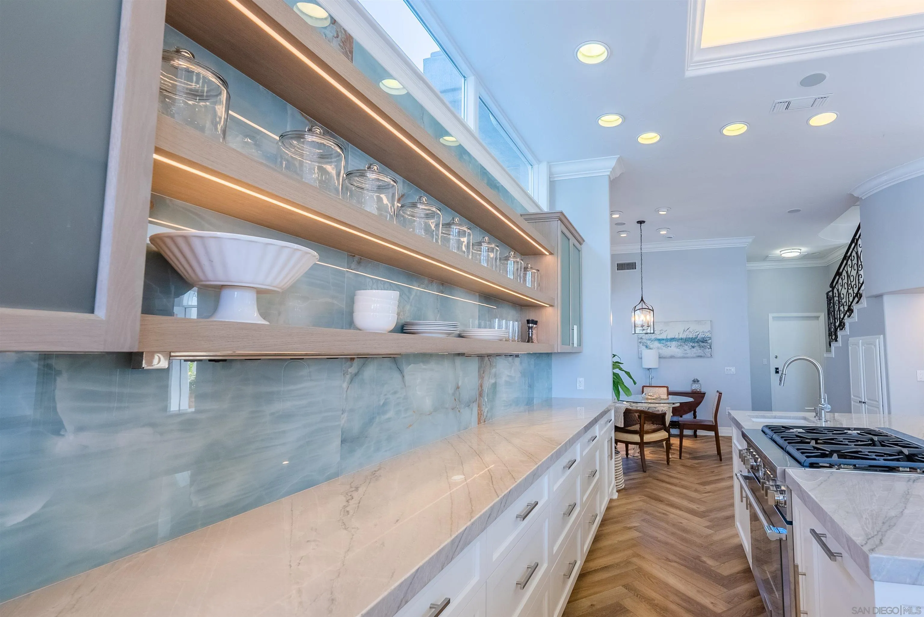 29 The Point Coronado, CA 92118 - Photo 14 of 52 a kitchen with stove and cabinets