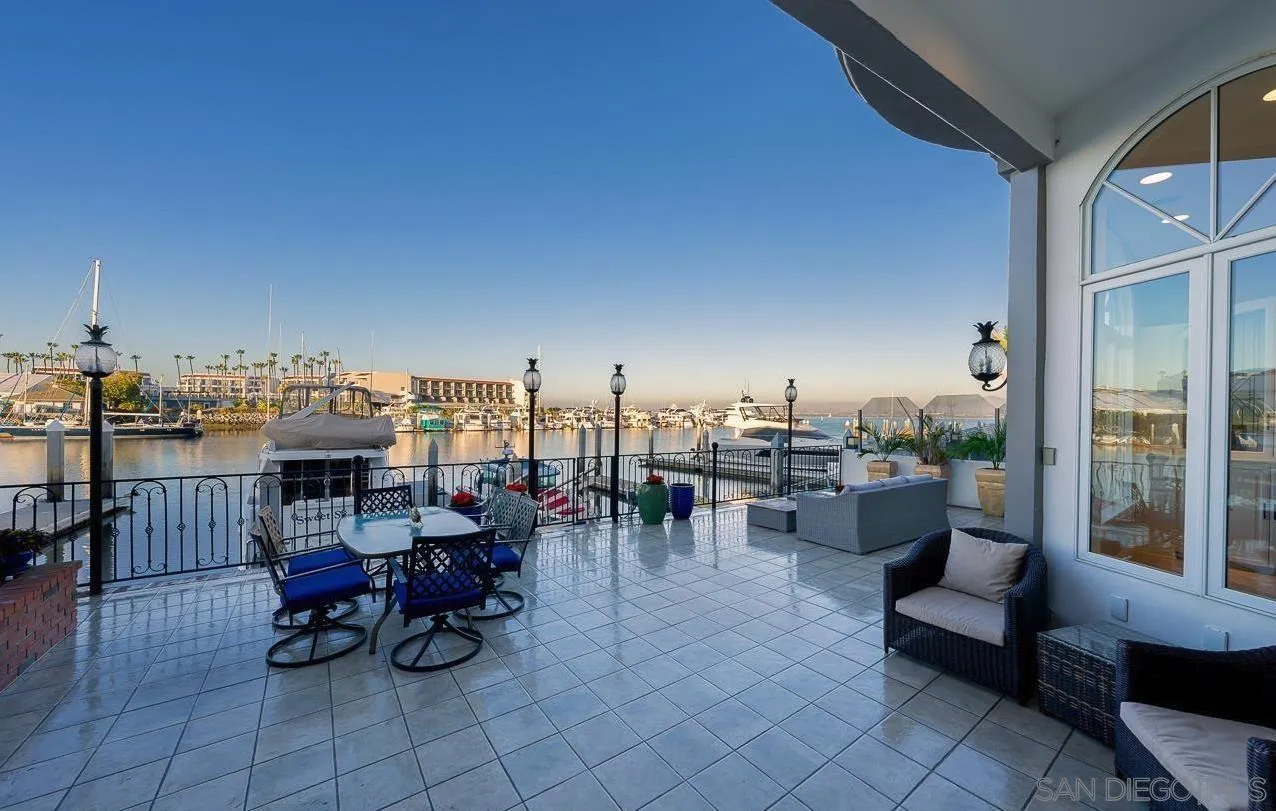 29 The Point Coronado, CA 92118 - Photo 2 of 52 a view of a terrace with furniture and a potted plant