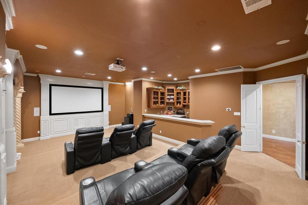 2314 Sunset Ridge Circle Cedar Hill, TX 75104 - Photo 20 of 40 Media room with kitchenette