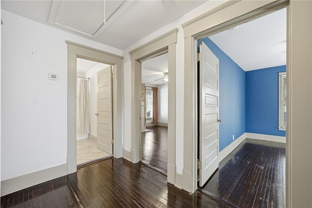1530 South Gordon Street Southwest Atlanta, GA 30310 - Photo 24 of 46 a view of a hallway with wooden floor