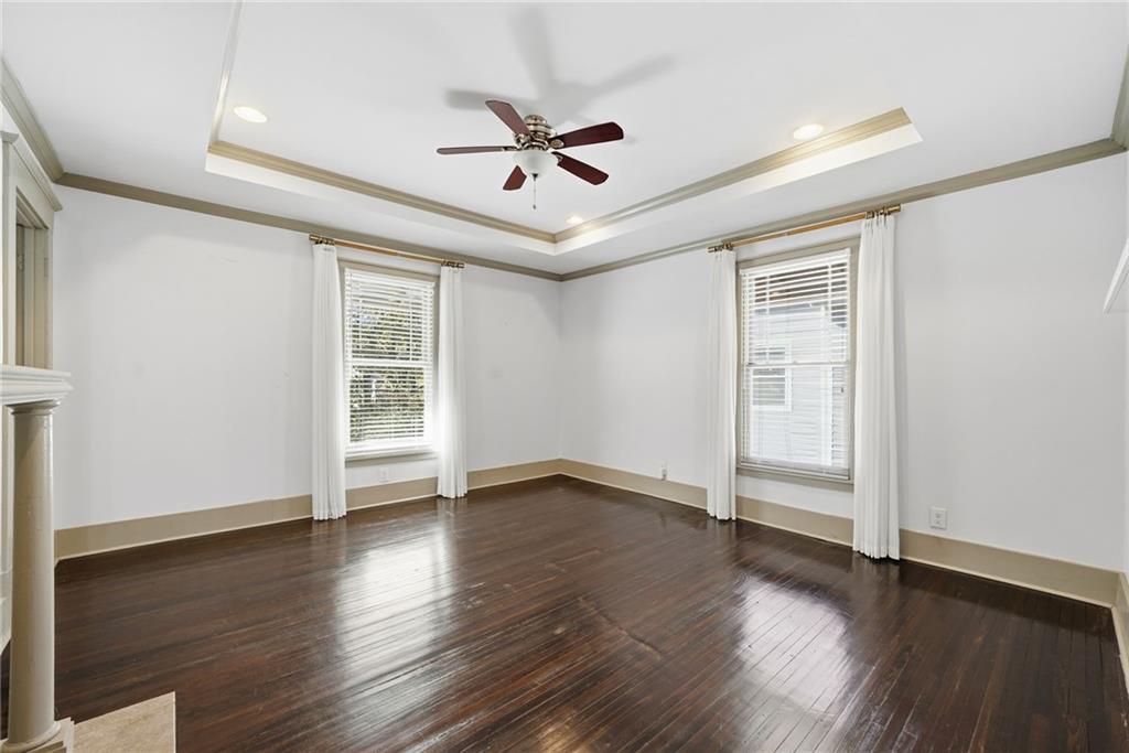 1530 South Gordon Street Southwest Atlanta, GA 30310 - Photo 26 of 46 wooden floor in an empty room with a window