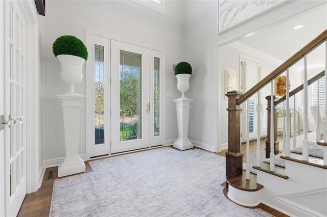 a view of livingroom with furniture and windows