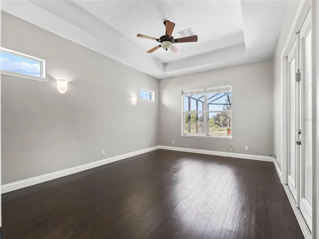 a view of empty room