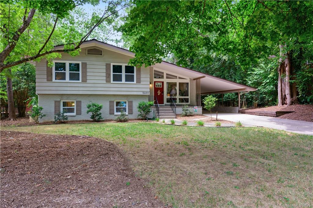 5600 Seacroft Road Charlotte, NC 28210 - Photo 18 of 18 a front view of a house with garden