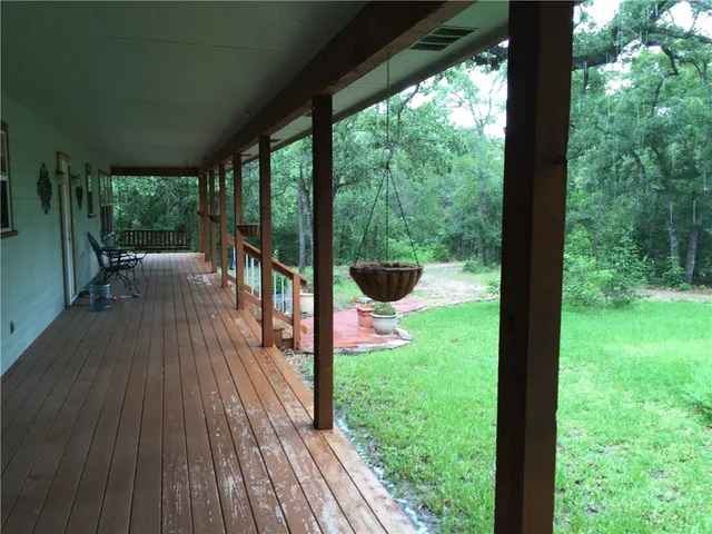 a view of a small space