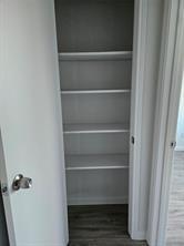 807 Wind Brooke Drive Arlington, TX 76001 - Photo 11 of 13 a view of walk in closet with empty racks