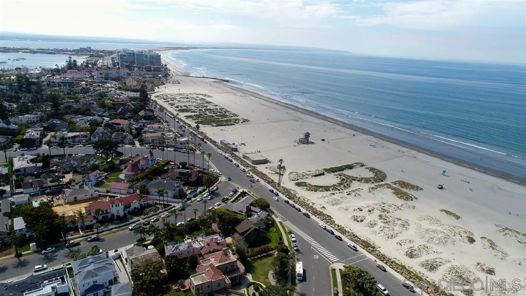 685 Ocean Boulevard Coronado, CA 92118 - Photo 15 of 16 an aerial view of beach and ocean