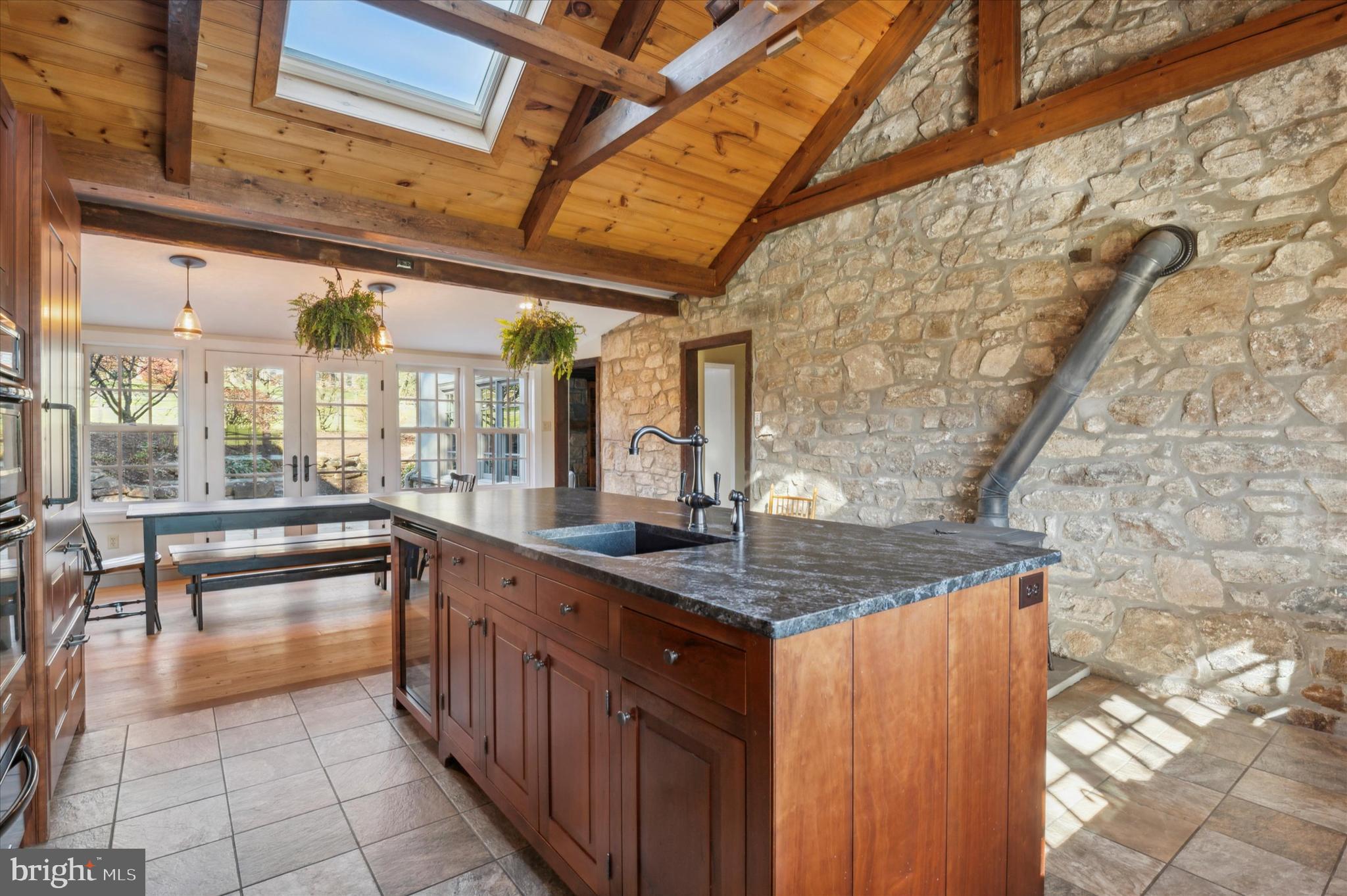 2 Fox Run Road Chester Springs, PA 19425 - Photo 25 of 103 a kitchen with stainless steel appliances granite countertop a sink and cabinets