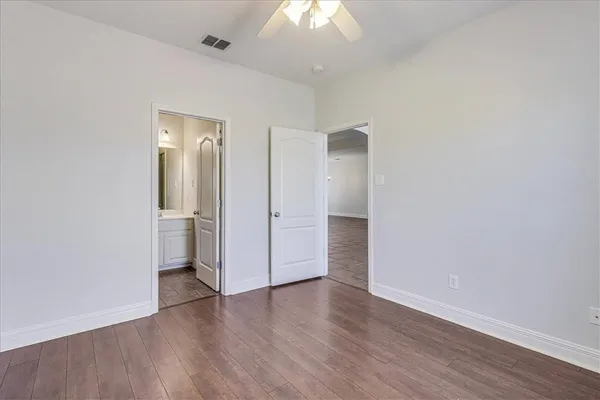 wooden floor in an empty room