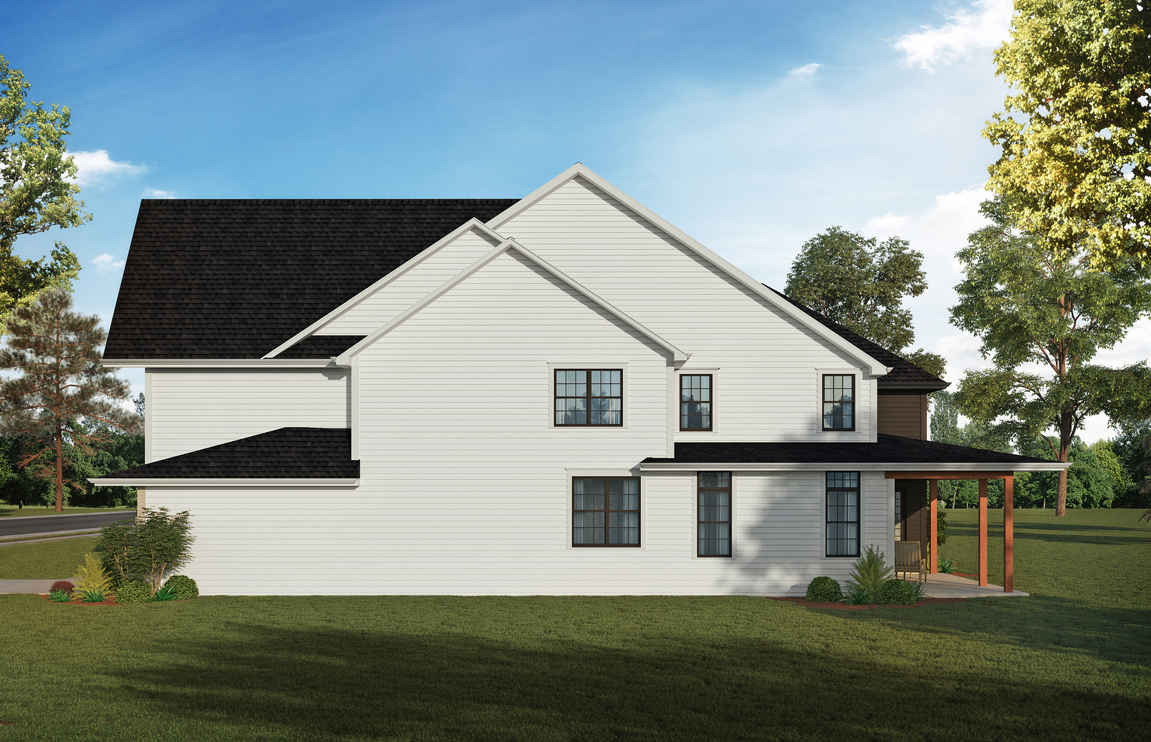 635 North Main Street Naperville, IL 60563 - Photo 4 of 26 a front view of a house with a yard