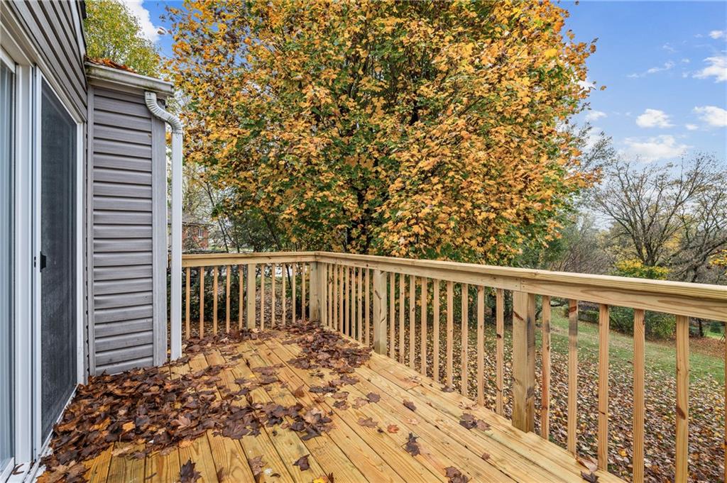 63 Herbst Road Coraopolis, PA 15108 - Photo 9 of 19 a view of balcony with wooden floor