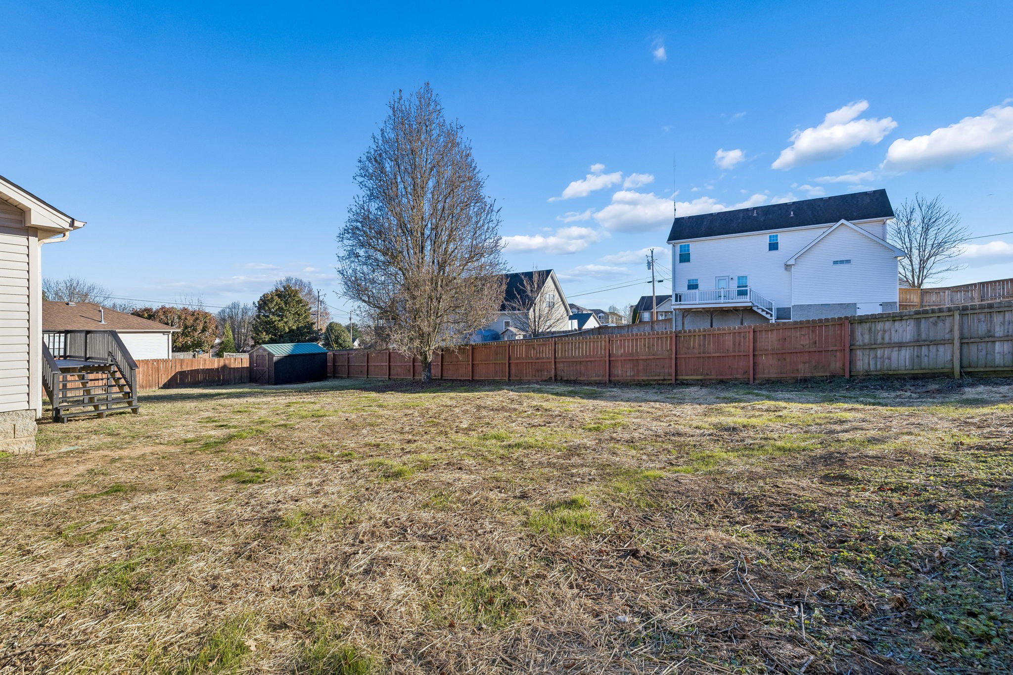 803 Pebble Point Mount Juliet, TN 37122 - Photo 31 of 39 a view of a backyard with a garden