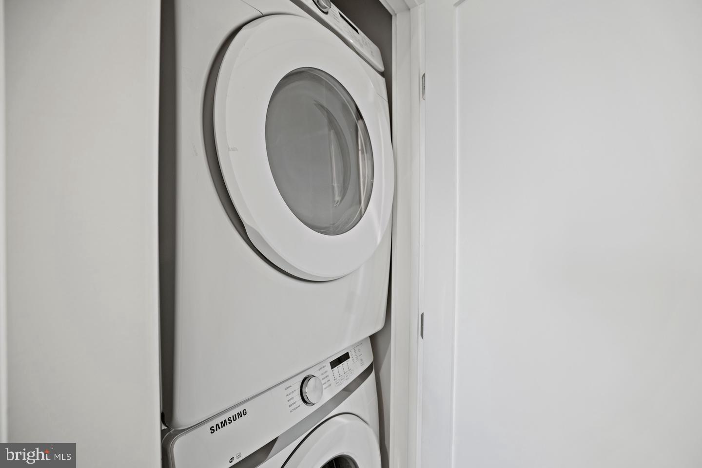 1128 6th Street Northwest, Unit 3 Washington, DC 20001 - Photo 22 of 26 a close up view of a washer and dryer