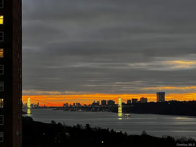 a view of ocean from a balcony