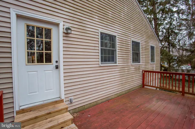 a view of a house with a balcony