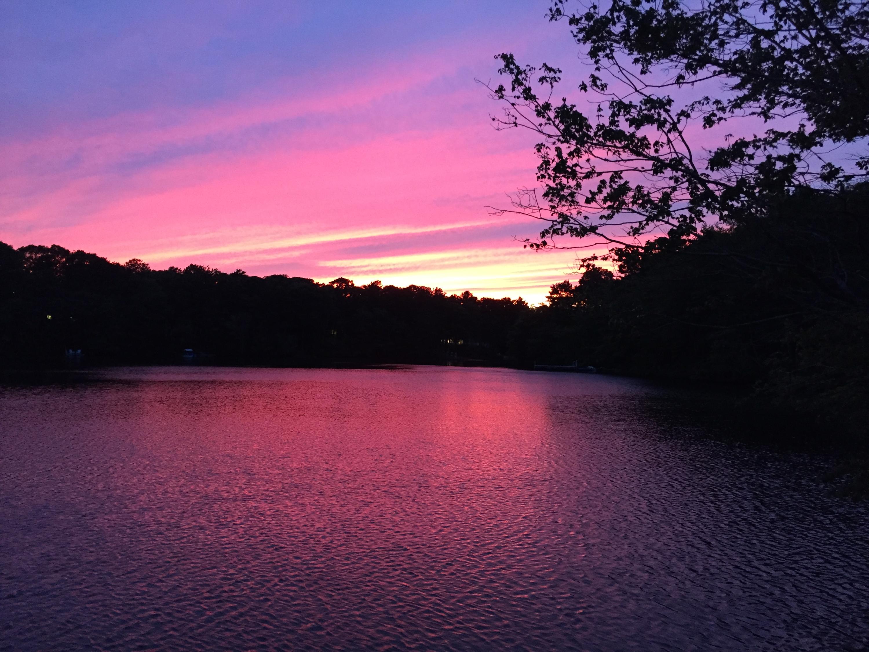 194 Fells Pond Road Mashpee, MA 02649 - Photo 34 of 34 a view of sunset