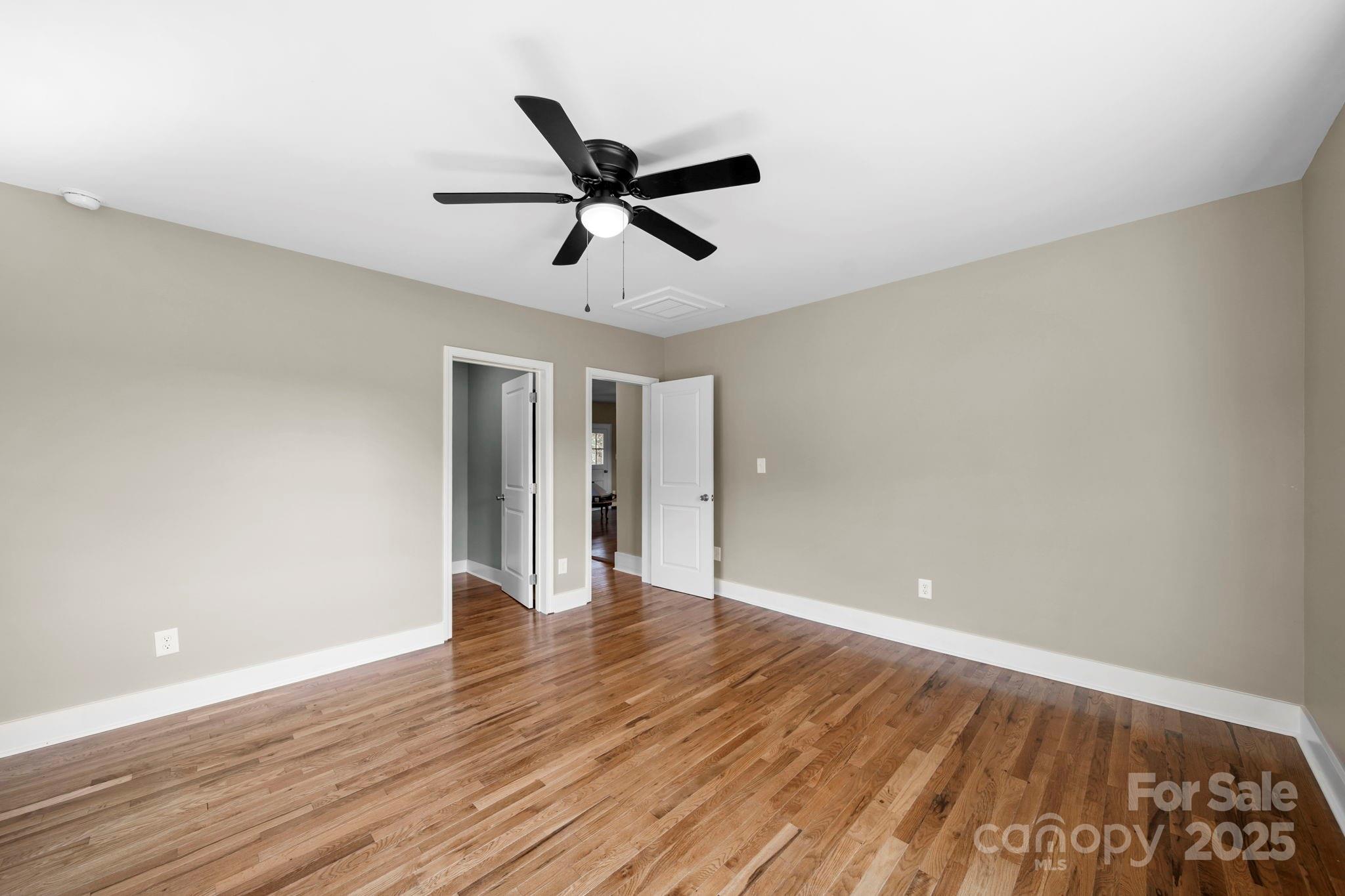 1048 Bowers Road Peachland, NC 28133 - Photo 37 of 44 a view of empty room with wooden floor
