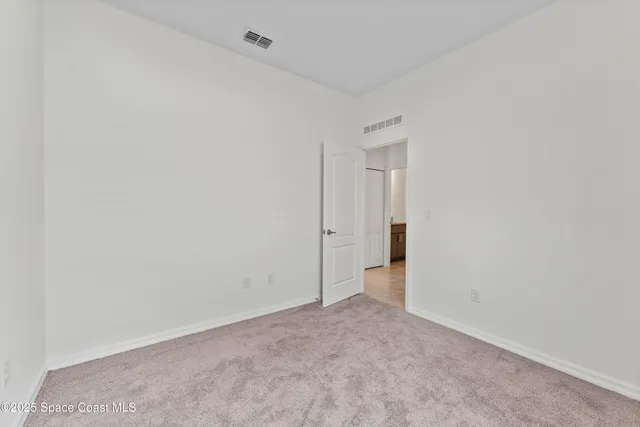 a view of empty room