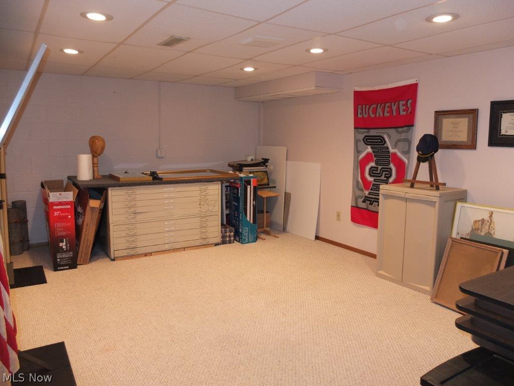 5101 Summitview Circle Northwest Canton, OH 44708 - Photo 19 of 24 Rec room in lower level.