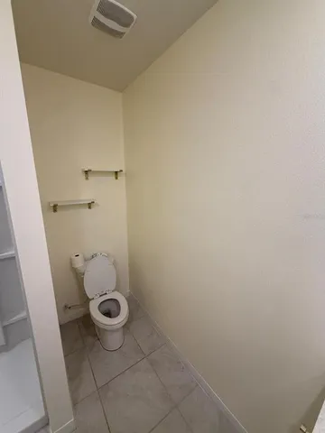 view of bathroom with a toilet