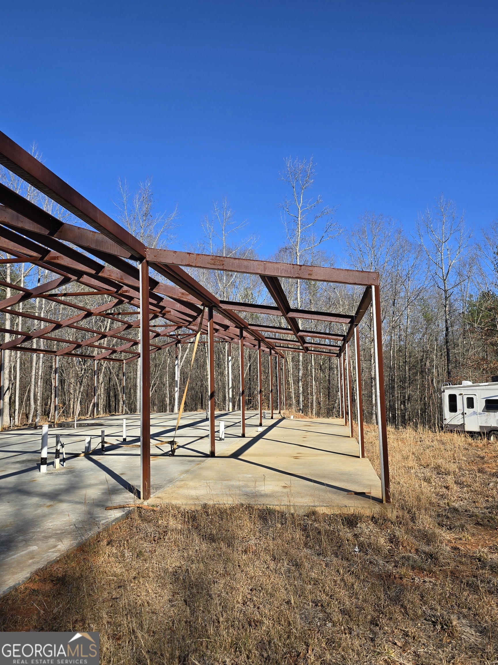 1183 Wilson Bridge Road Homer, GA 30547 - Photo 6 of 23 a view of garage with wooden floor