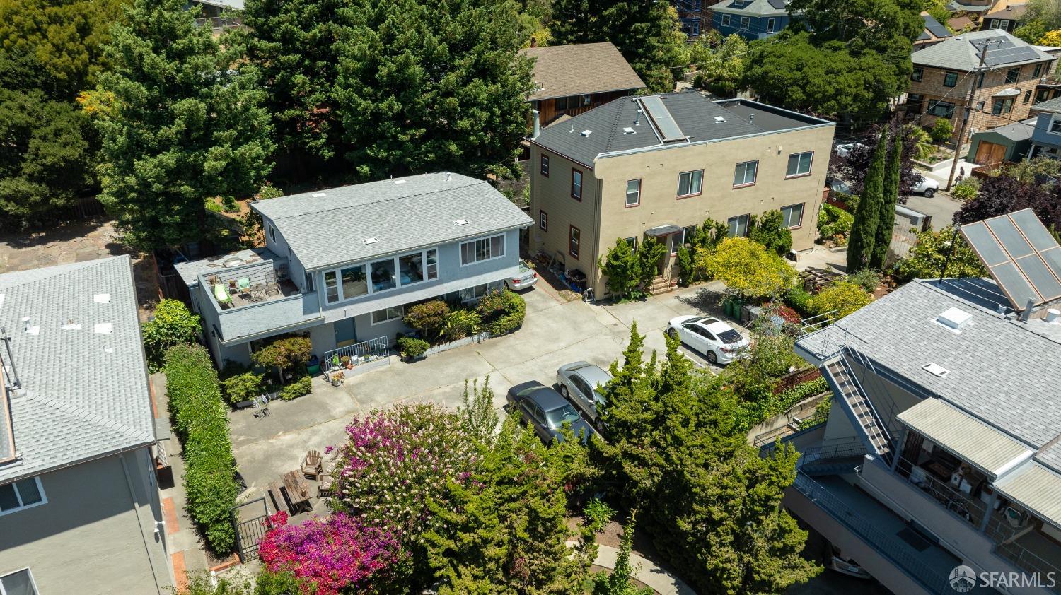 1334-1336 Walnut Street Berkeley, CA 94709 - Photo 1 of 18 an aerial view of a house with a yard