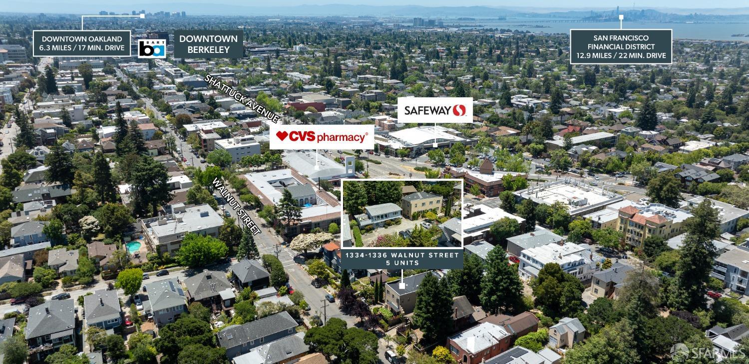 1334-1336 Walnut Street Berkeley, CA 94709 - Photo 4 of 18 a picture of city view