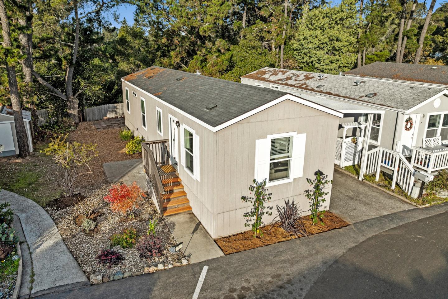 100 North Rodeo Gulch Road, Unit 1 Soquel, CA 95073 - Photo 4 of 20 front view of a house with a small yard