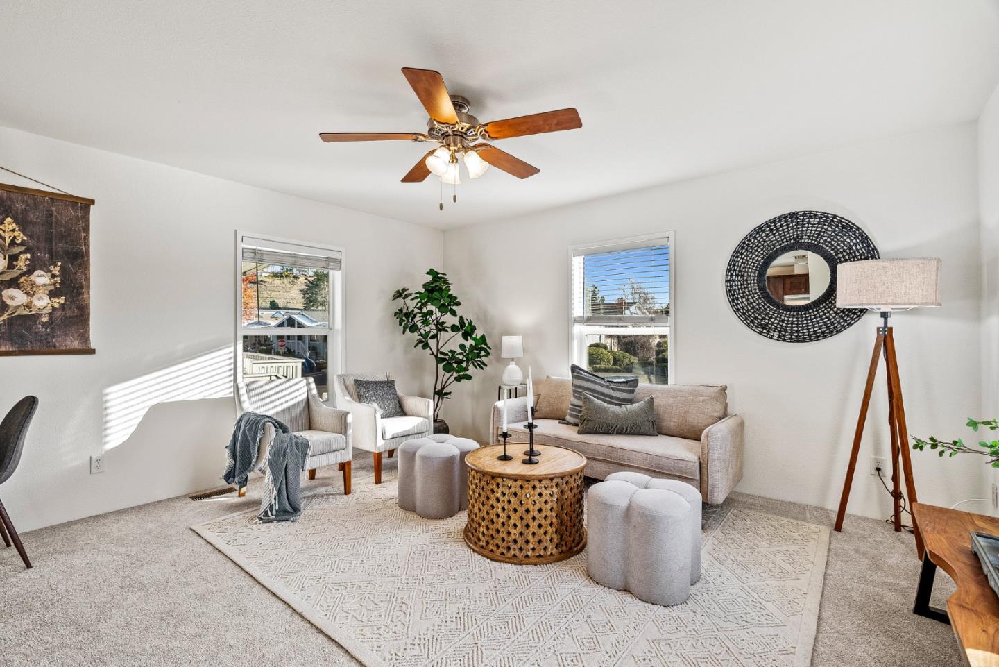 100 North Rodeo Gulch Road, Unit 1 Soquel, CA 95073 - Photo 7 of 20 a living room with furniture a rug potted plant and a window