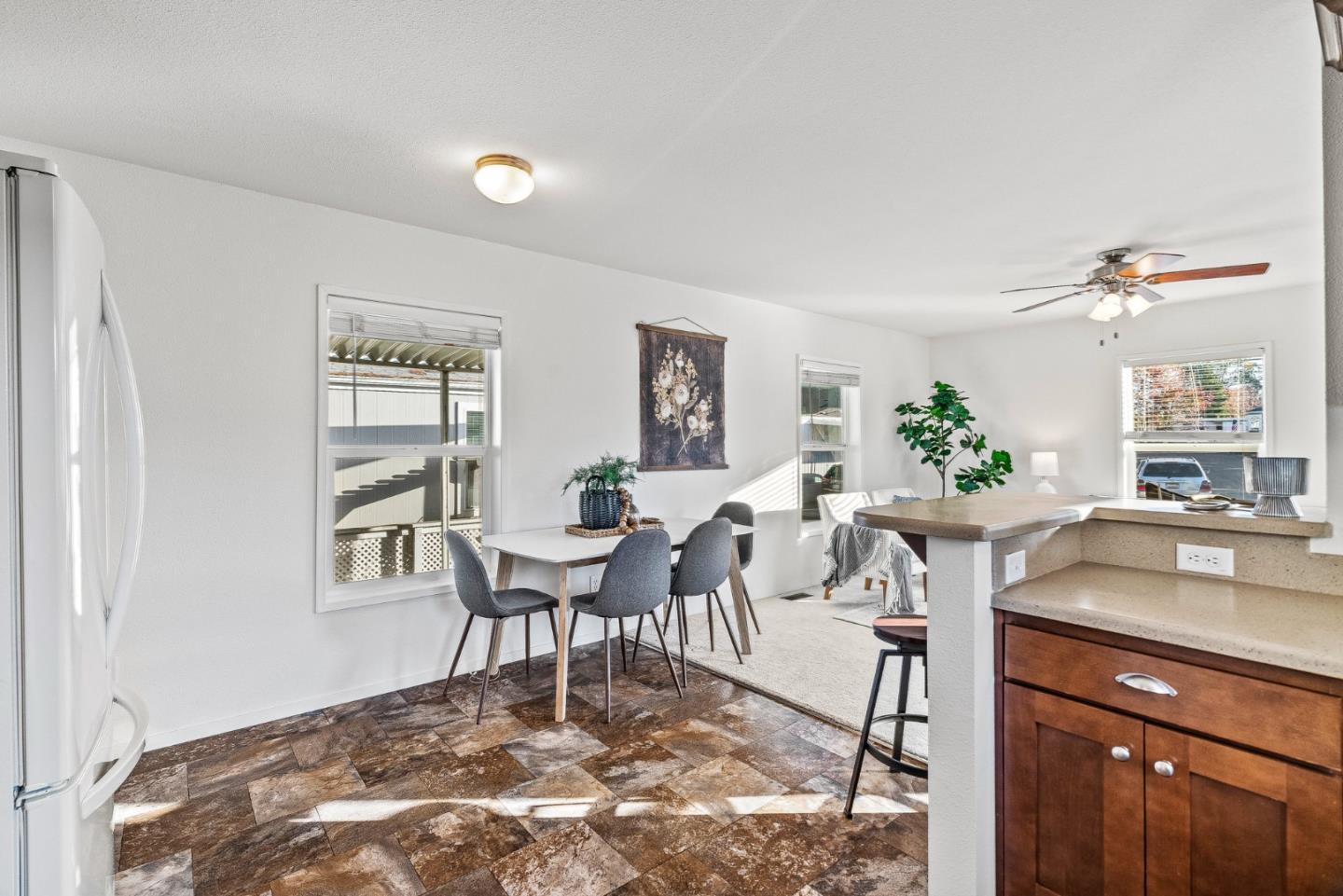 100 North Rodeo Gulch Road, Unit 1 Soquel, CA 95073 - Photo 9 of 20 a view of a dining room with furniture and window