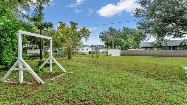 a view of a house with a park