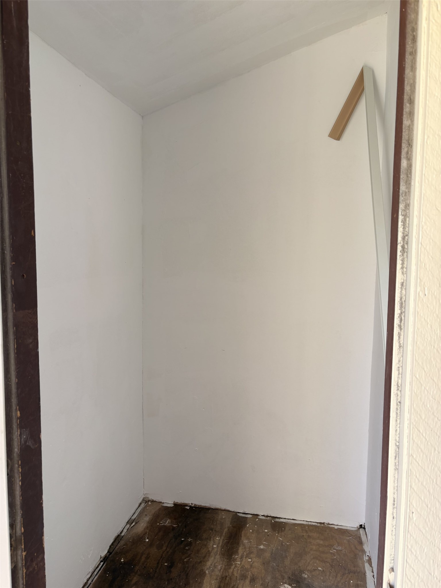 9902 Roxanna Drive, Unit D Austin, TX 78748 - Photo 17 of 19 Storage room featuring dark wood-style floors