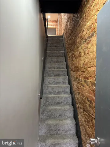 a view of wooden door