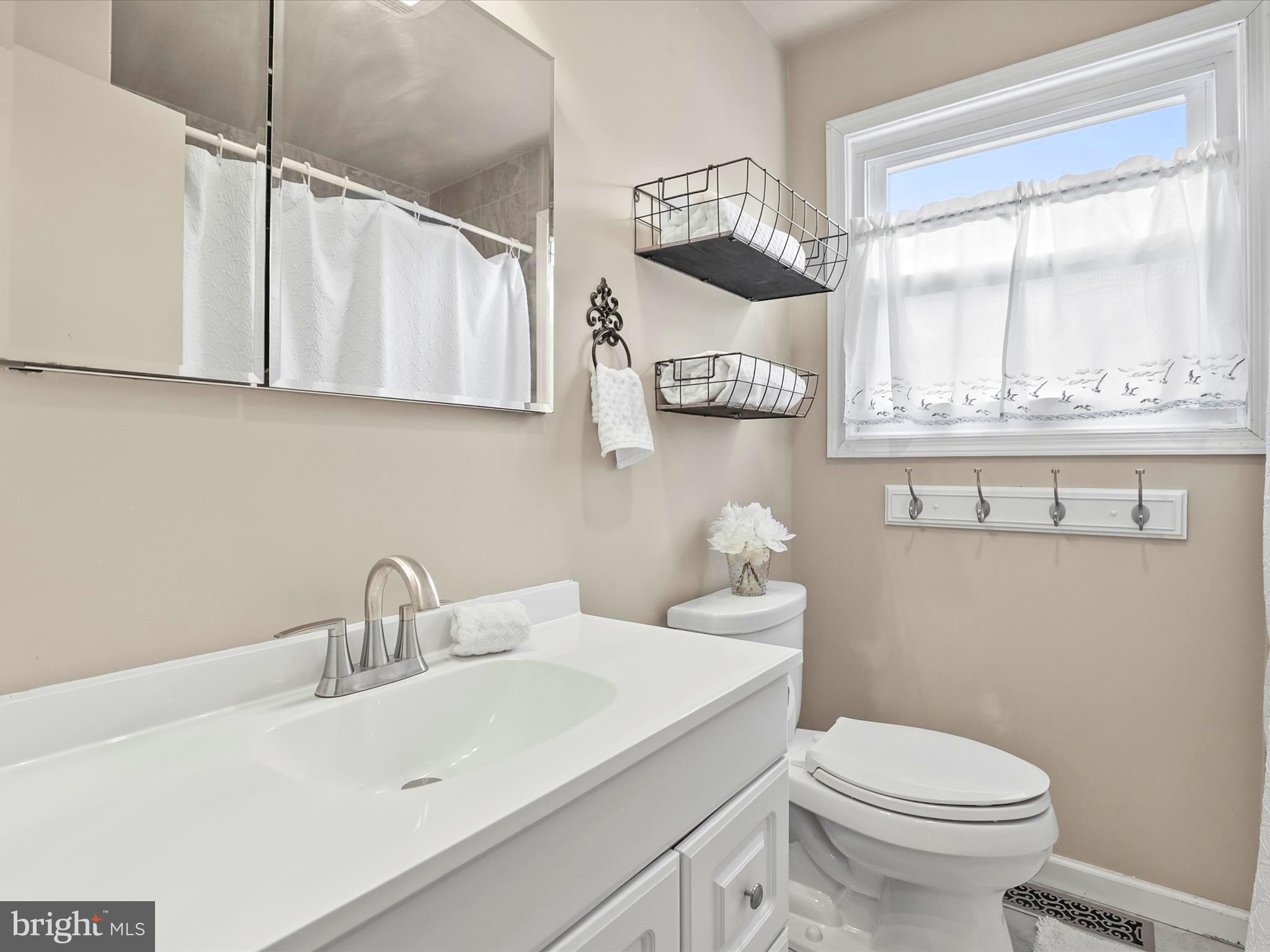 1316 Livingstone Road York, PA 17404 - Photo 25 of 33 a bathroom with a sink a toilet and a window