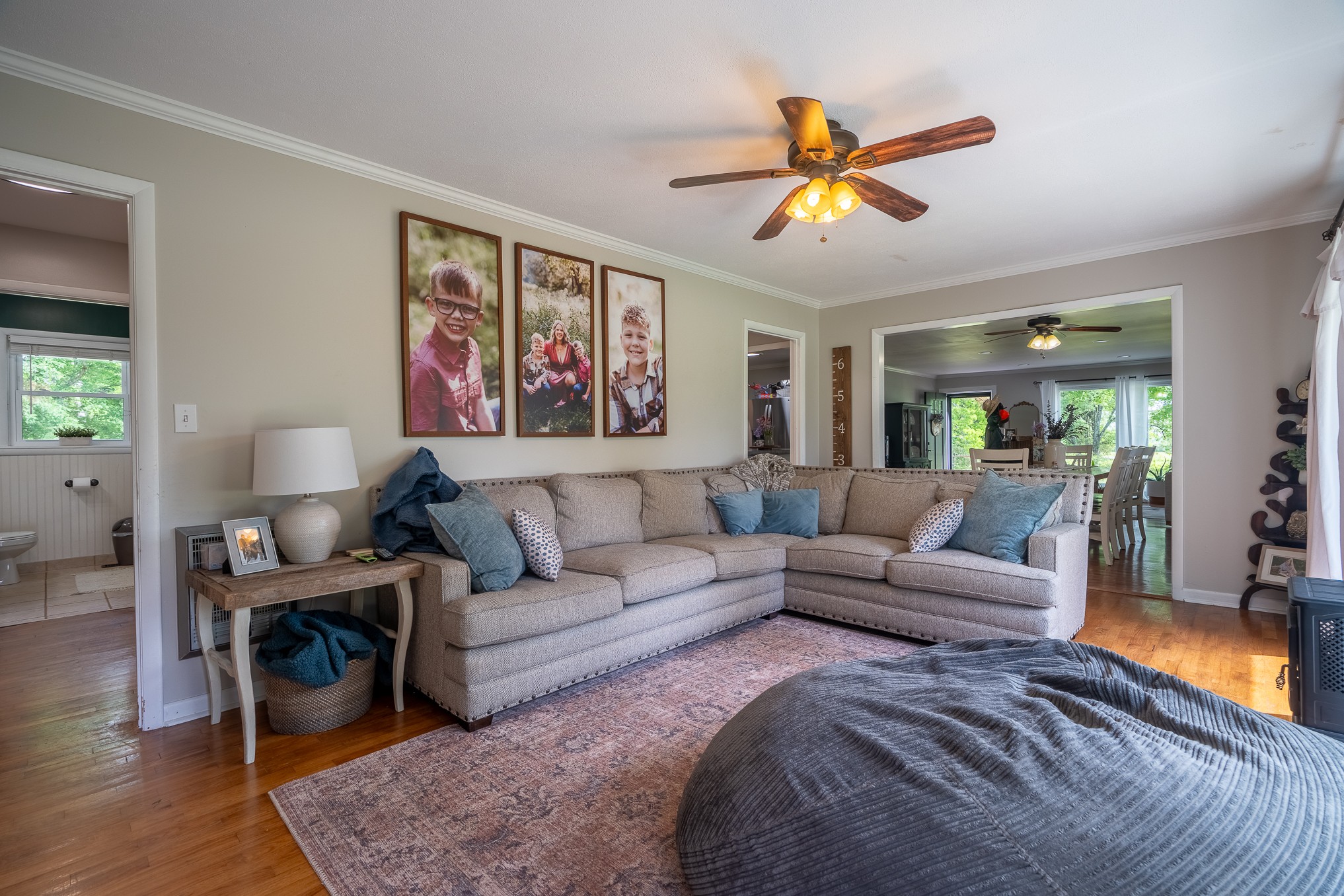 120 Revilo Road Leoma, TN 38468 - Photo 5 of 27 a living room with furniture with wooden floor