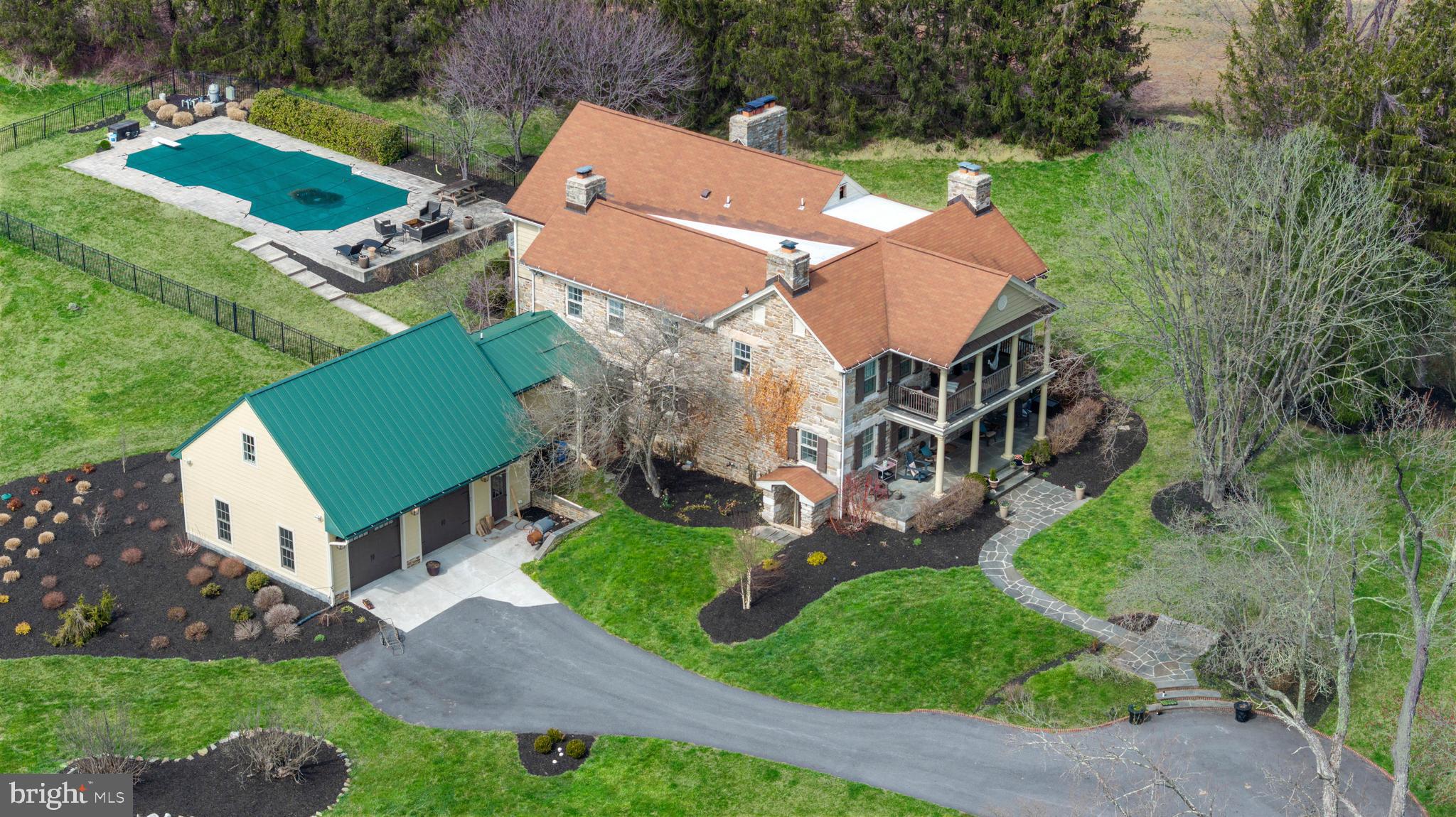 15314 Priceville Road Sparks Glencoe, MD 21152 - Photo 2 of 74 an aerial view of a house with a garden