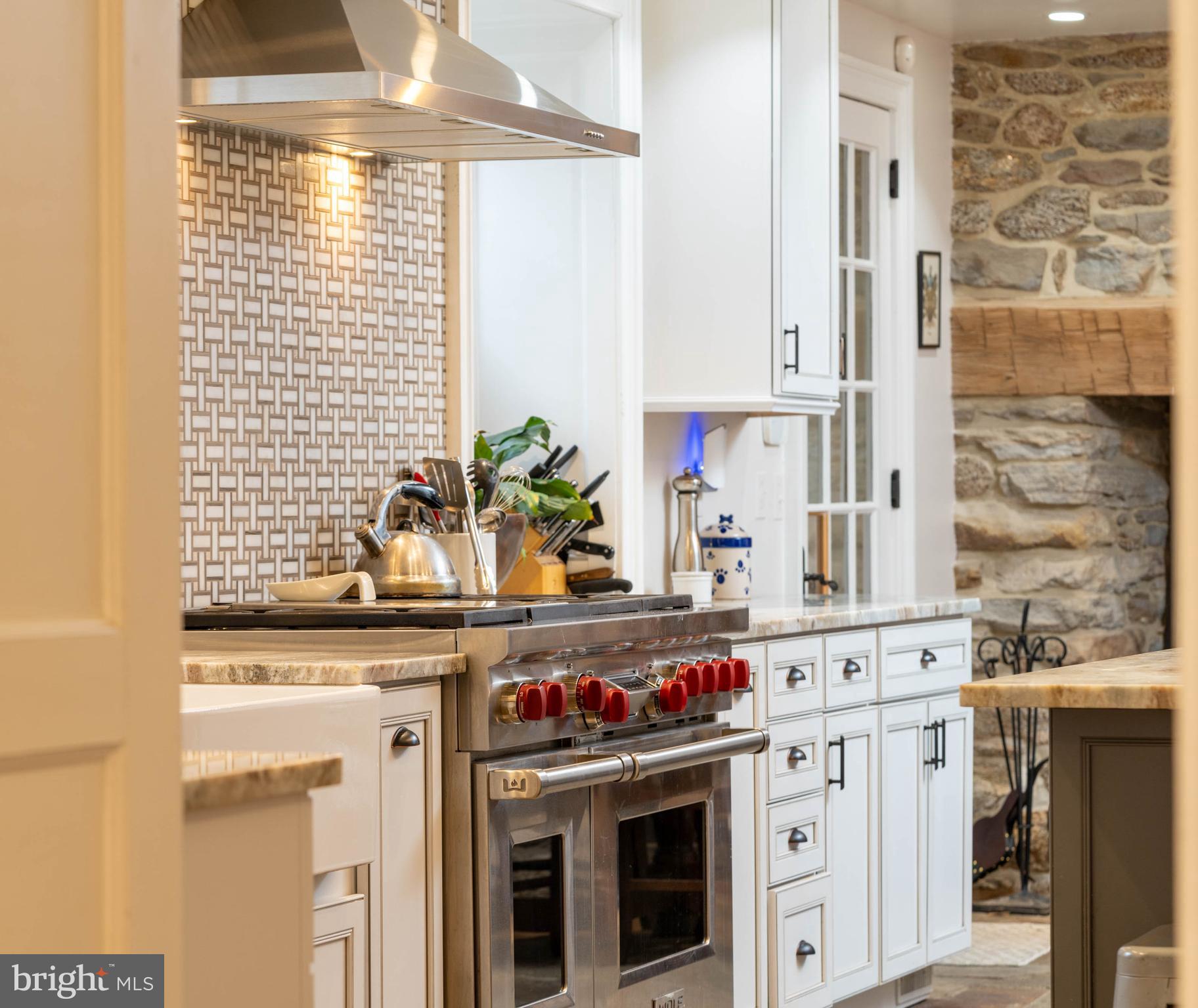 15314 Priceville Road Sparks Glencoe, MD 21152 - Photo 27 of 33 a kitchen with stainless steel appliances white cabinets and a potted plant