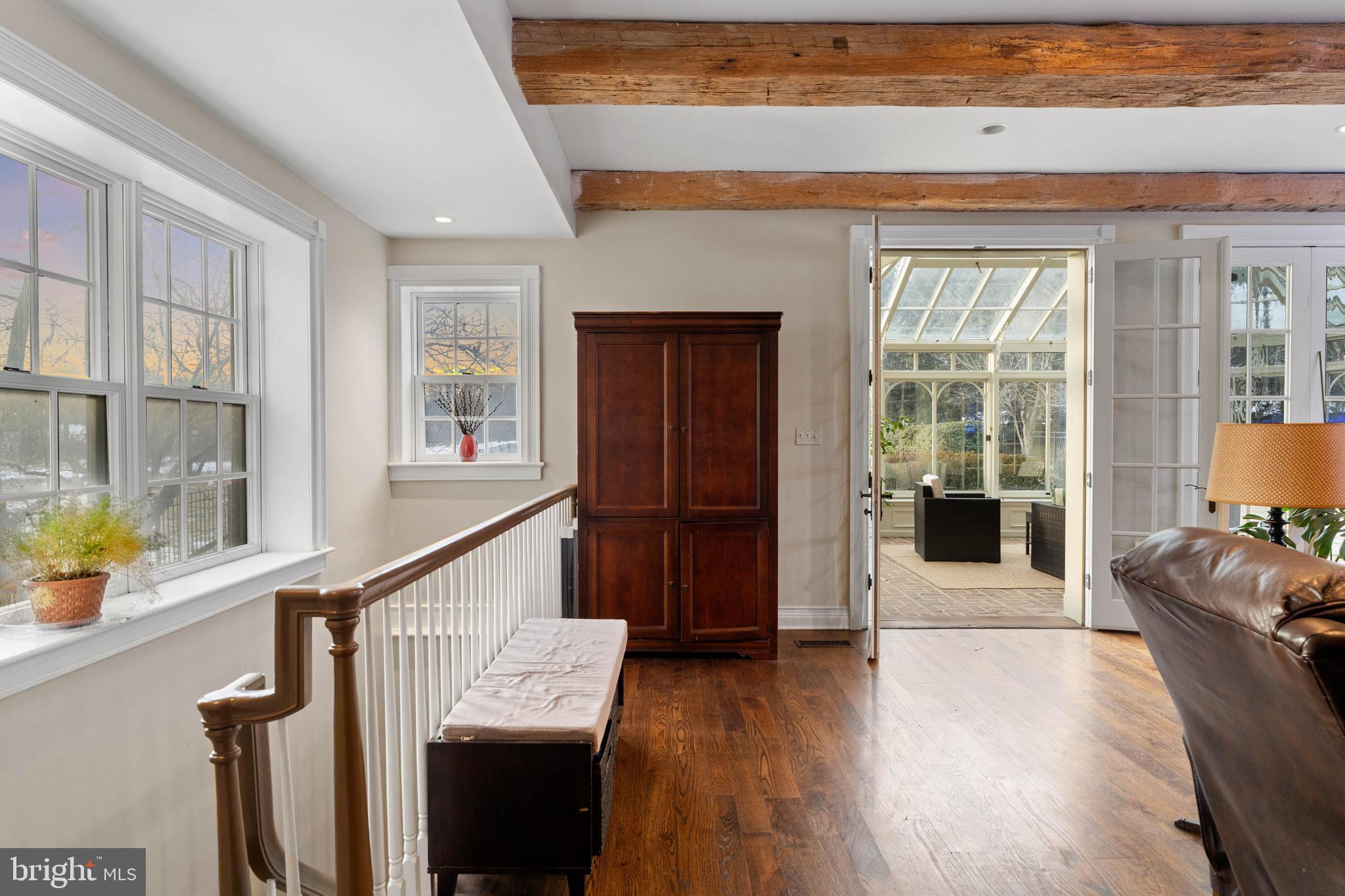 15314 Priceville Road Sparks Glencoe, MD 21152 - Photo 38 of 74 a view of a hallway with wooden floor and windows
