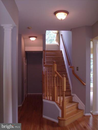 9319 Old Court Road Baltimore, MD 21244 - Photo 4 of 23 a view of entryway with wooden floor