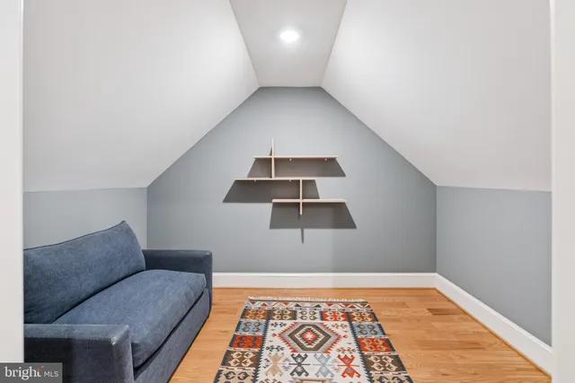 a workspace with furniture and window