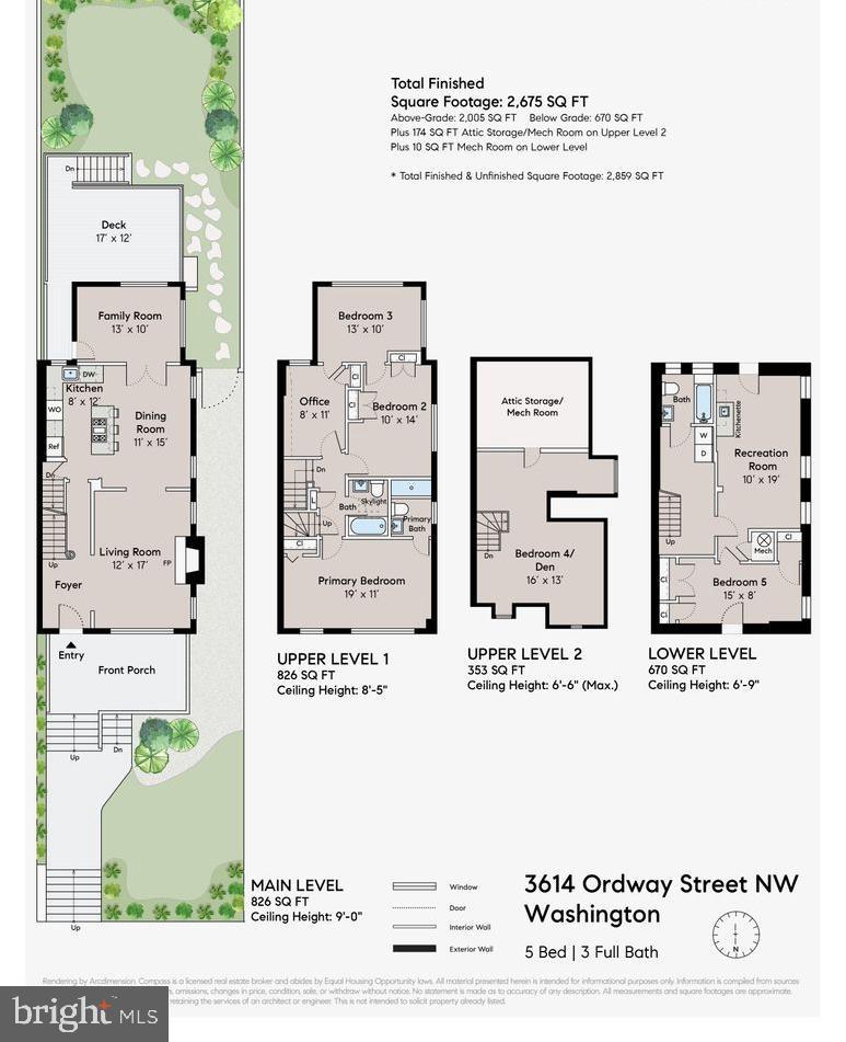 3614 Ordway Street Northwest Washington, DC 20016 - Photo 50 of 81 *not to be used for property valuation