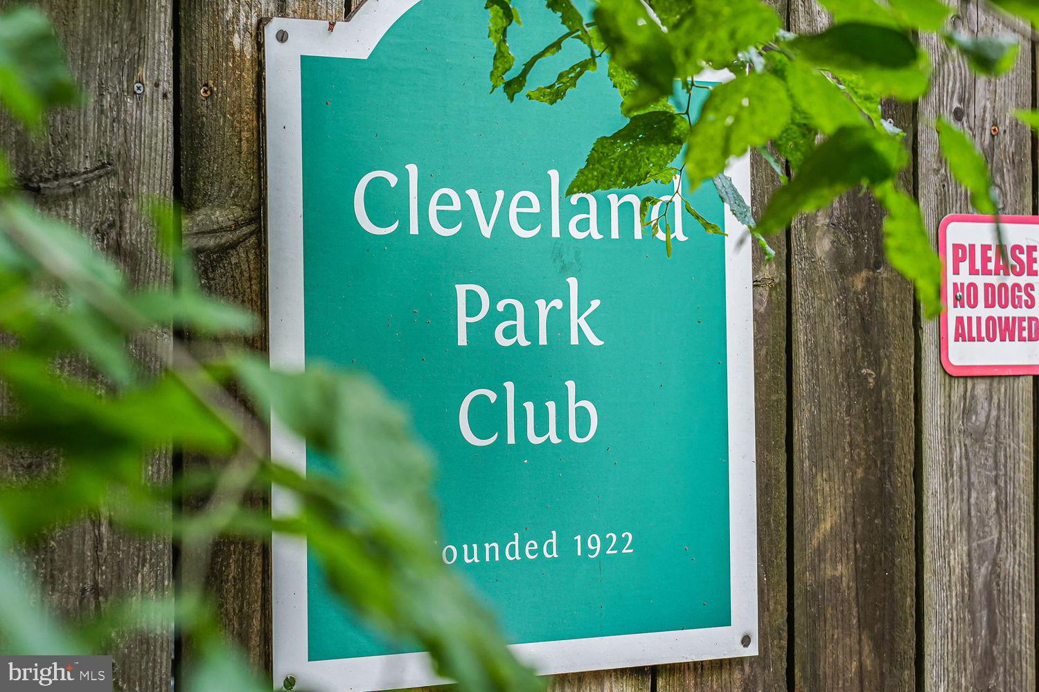 3614 Ordway Street Northwest Washington, DC 20016 - Photo 66 of 81 In-bounds for the Cleveland Park Club and pool