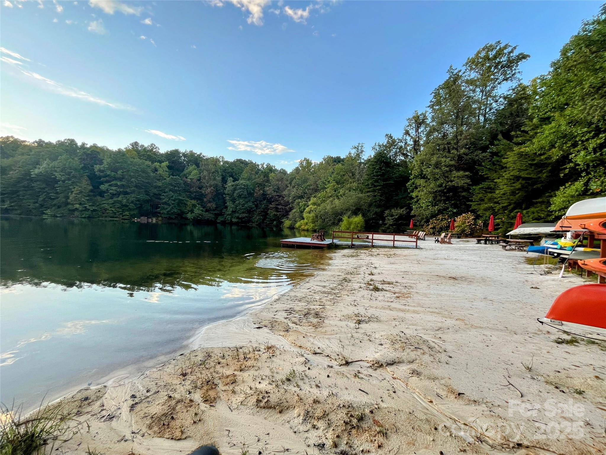 630 Melrose Mountain Road Tryon, NC 28782 - Photo 14 of 18 a view of lake with mountain