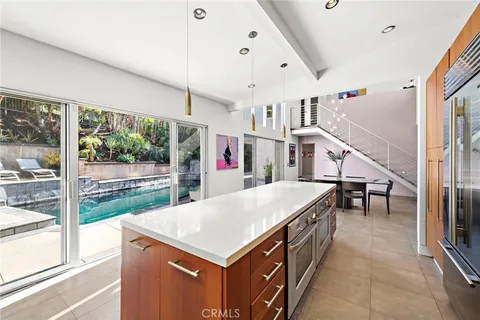 a very nice looking room with a large window