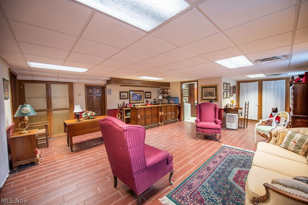 2009 Lakewood Road Southwest Sherrodsville, OH 44675 - Photo 45 of 47 This spacious and inviting recreation room is conveniently located on the lower level