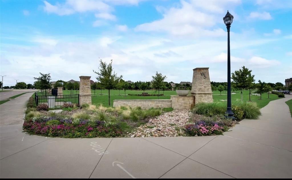 8010 Foraker Street Frisco, TX 75034 - Photo 16 of 17 a view of a garden