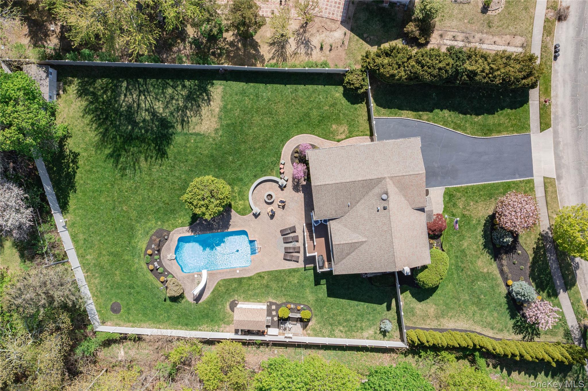 101 Hayrick Lane Commack, NY 11725 - Photo 49 of 50 an aerial view of a house