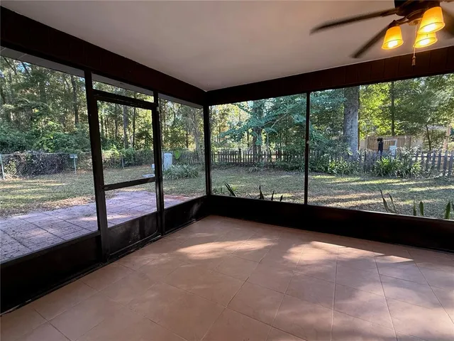a view of a city street from a balcony