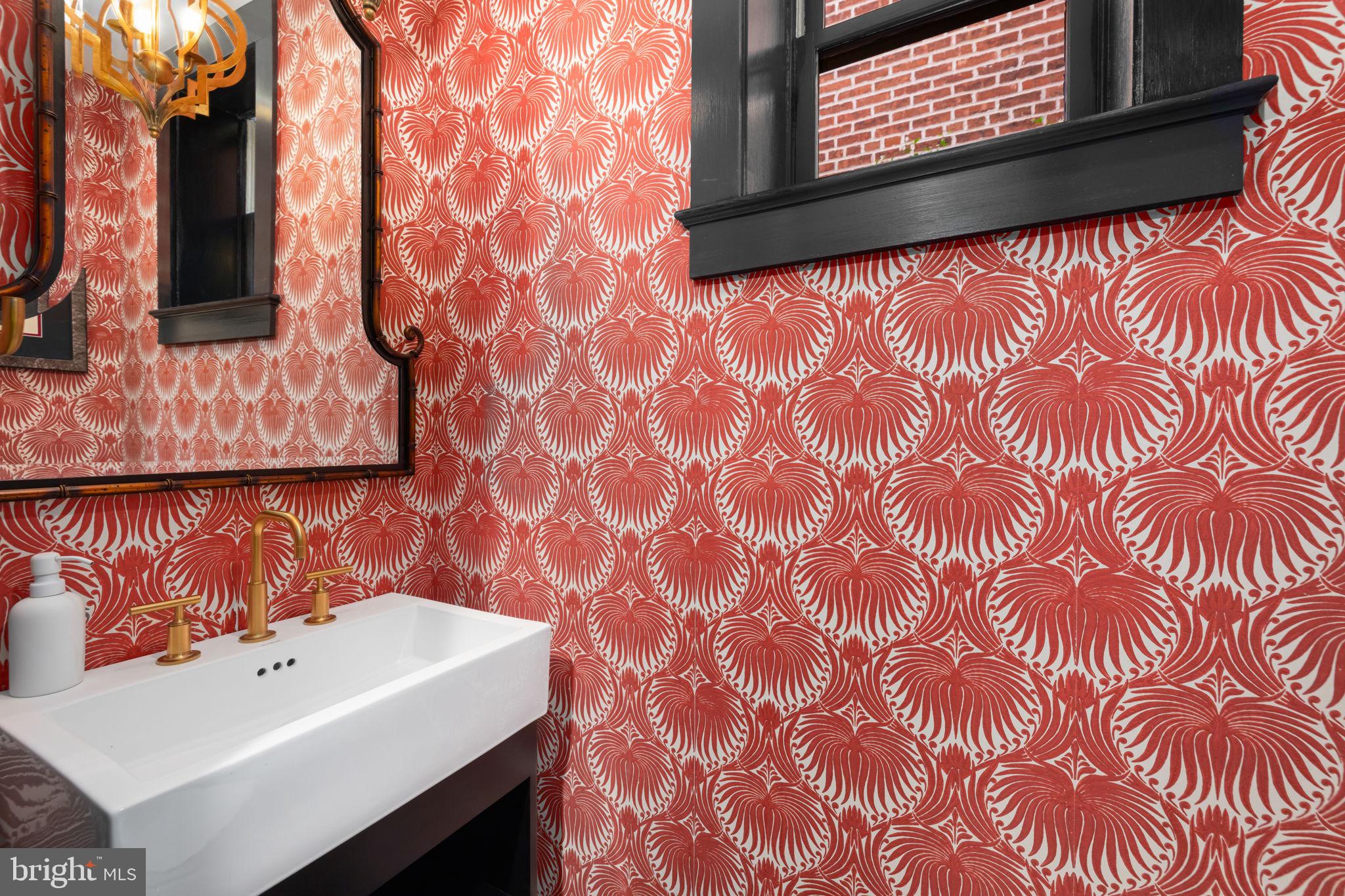 1436 S Street Northwest Washington, DC 20009 - Photo 15 of 45 Main Floor Powder Room